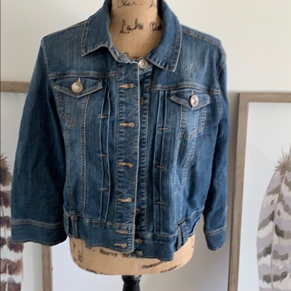 democracy jean jacket